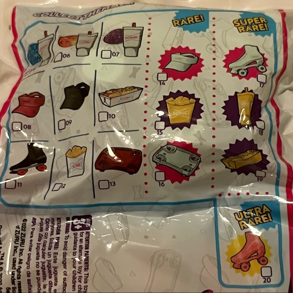 NWT #12 Sonic Mini Brands Tater Tots with Cheese Zuru Toys Mega Mini Size 12 - Picture 5 of 5